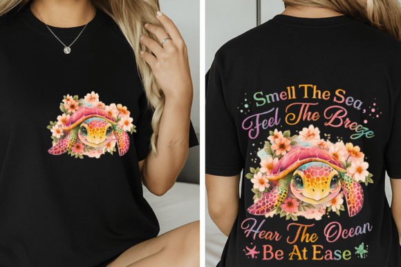 Download Sea Turtle PNG, Beach Quote Shirt Design - Design Collection