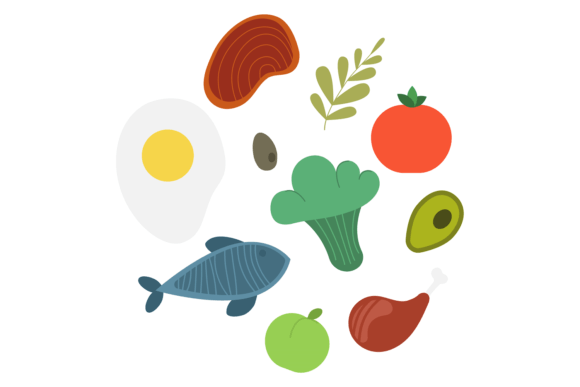 Download Healthy Eating Products. Fresh Diet Food - Healthy eating Collection