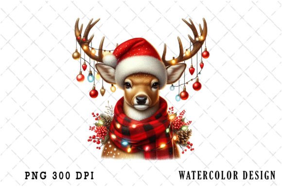 Download Funny Christmas Reindeer Clipart Bundle - Reindeer Collection