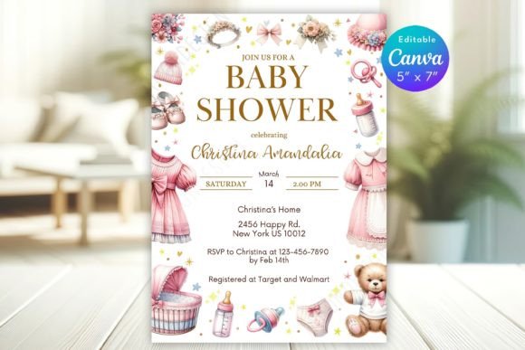 Download Teddy Bear Baby Shower Invitation - Baby Collection