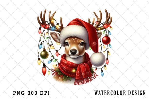 Download Funny Christmas Reindeer Clipart Bundle - Reindeer Collection