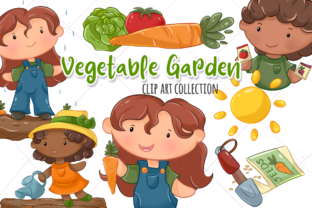 Download Cute Vegetable Garden - Premium Resources