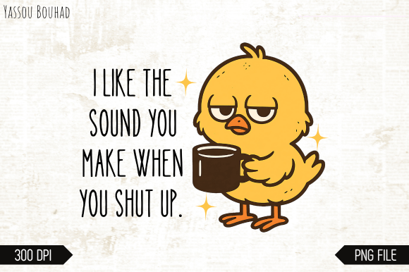 Download Funny Sarcastic Baby Chick Sublimation - Baby Collection