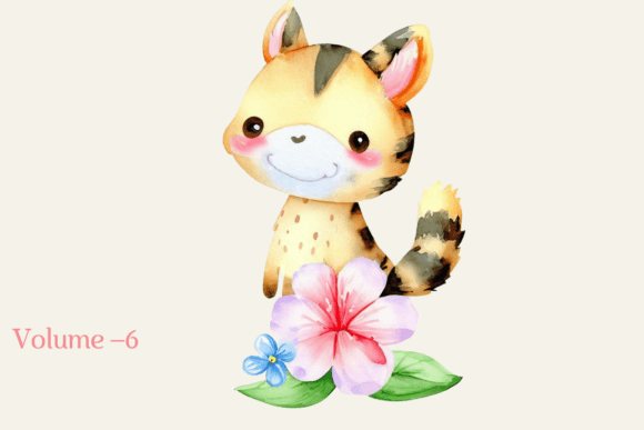 Download Watercolor Spring Baby Animal Clipart - Baby Collection