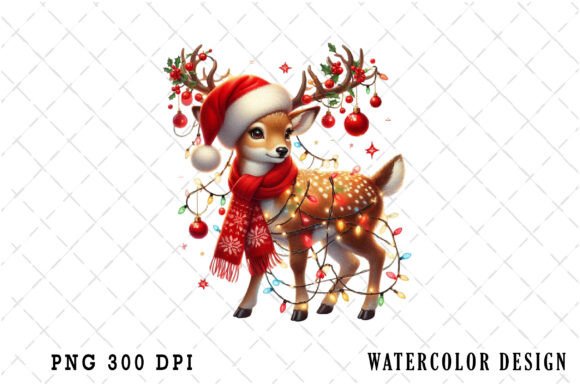 Download Funny Christmas Reindeer Clipart Bundle - Reindeer Collection
