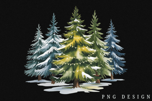 Download Christmas Tree PNG Clipart Design - Design Collection