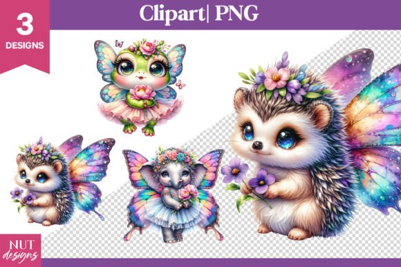 Download Spring Baby Animals Hedgehog, Elephant, - Baby Collection