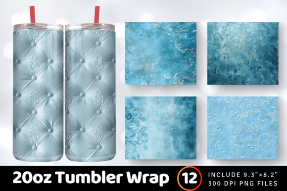 Download Luxury Baby Blue Tumbler Wrap - Baby Collection