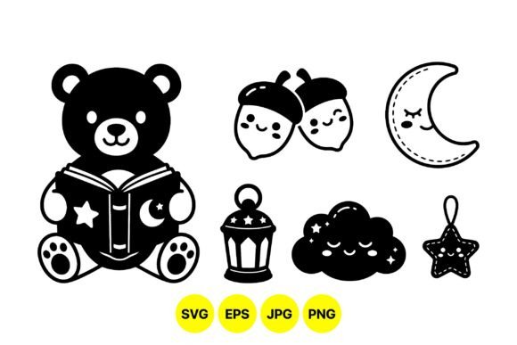 Download Cute Woodland Baby Clipart Set - Baby Collection