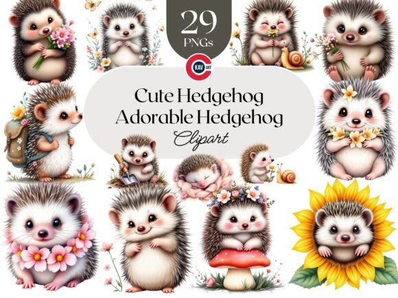 Download Cute Hedgehog Clipart, Baby Hedgehog - Baby Collection