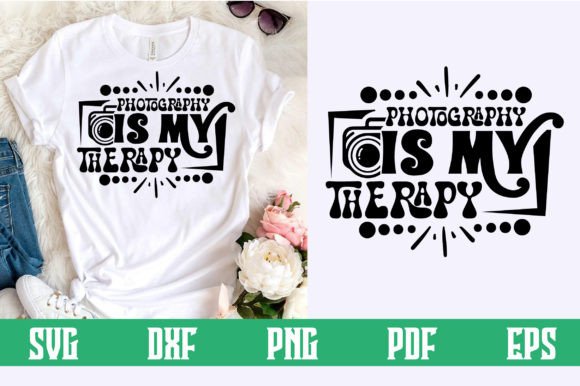 Download Photography is My Therapy Svg Design - Design Collection